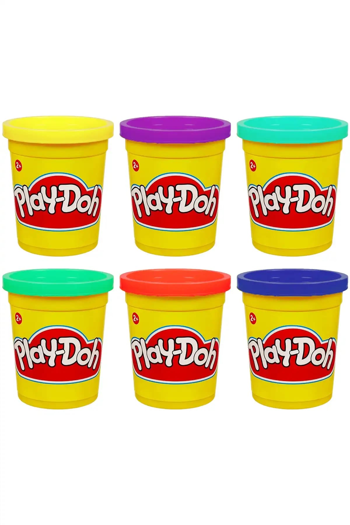 Play Doh 6'lı Oyun Hamuru Seti Çocukların Yaratıcılığını Geliştiren Eğlenceli ve Eğitici Malzeme