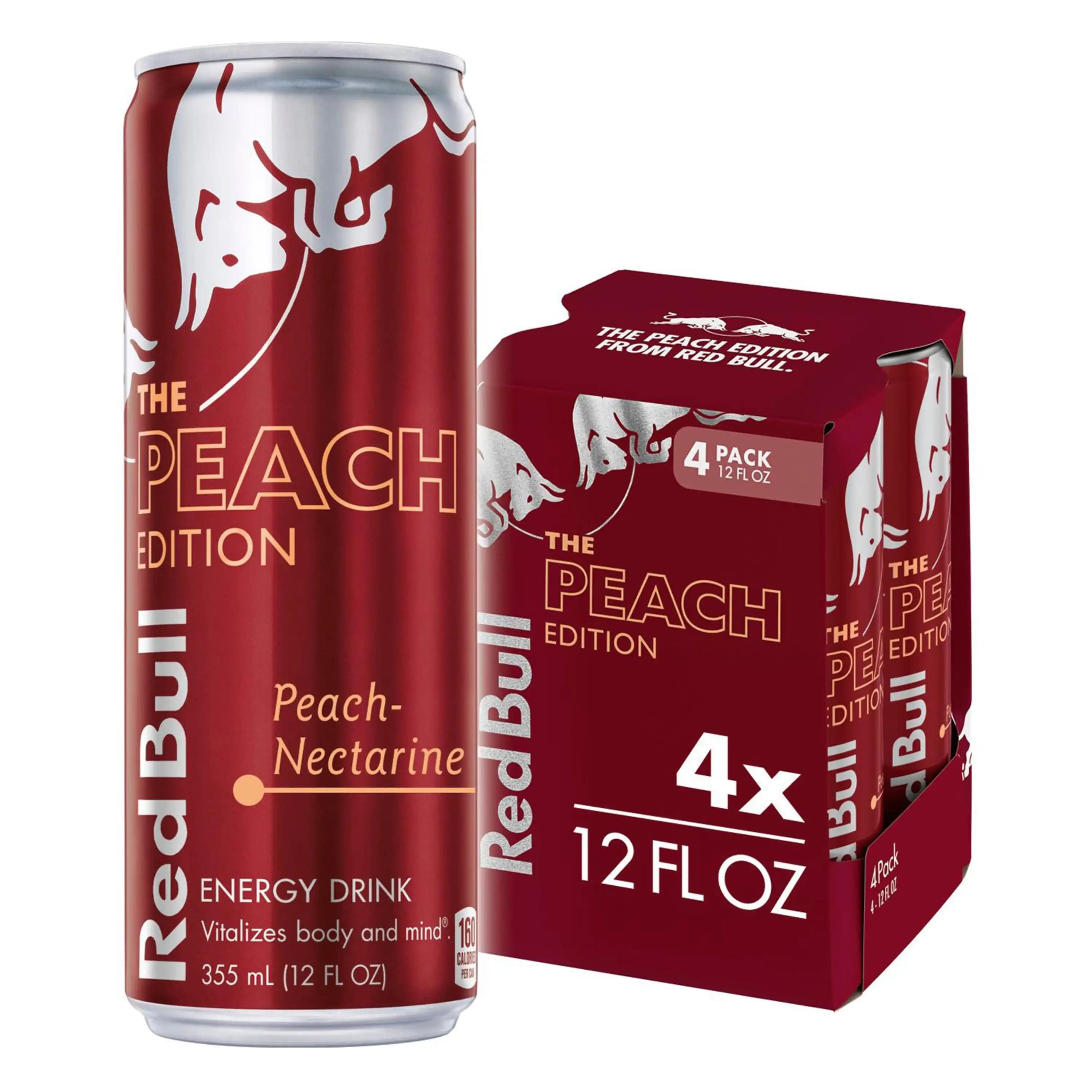 Redbull Peach Enerji İçeceği: Meyveli Tat ve Güç Bir Arada Sunan Yenilikçi Seçenek