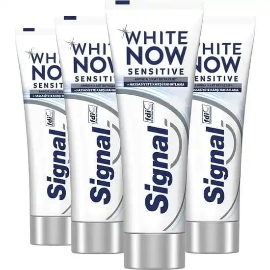 Signal White Now Sensitive: Hassas dişler için hızlı ve etkili diş beyazlatma ürünü