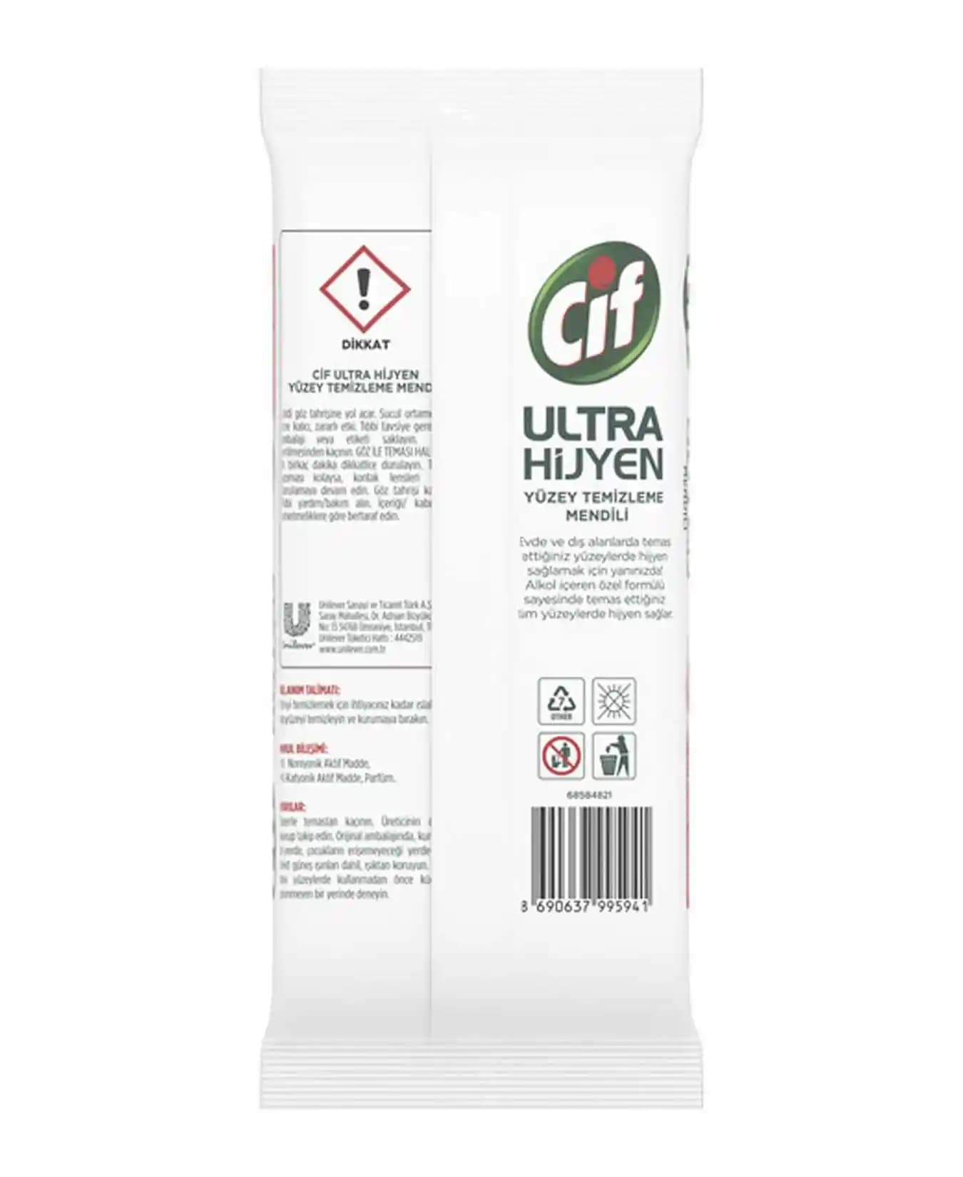 Süpermarketlerde Kullanılan Cif Yüzey Temizleme Mendili: Pratik ve Etkili Hijyen Çözümü