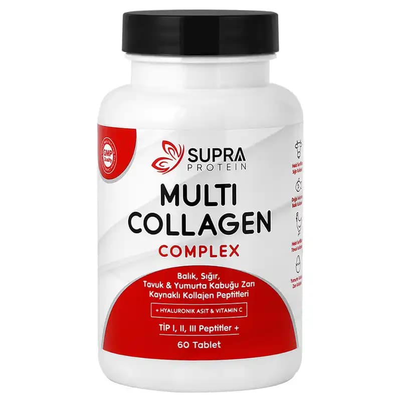 Supra Protein Multi Collagen ile Sağlıklı Yaşam ve Cilt Güzelliği Destekleri