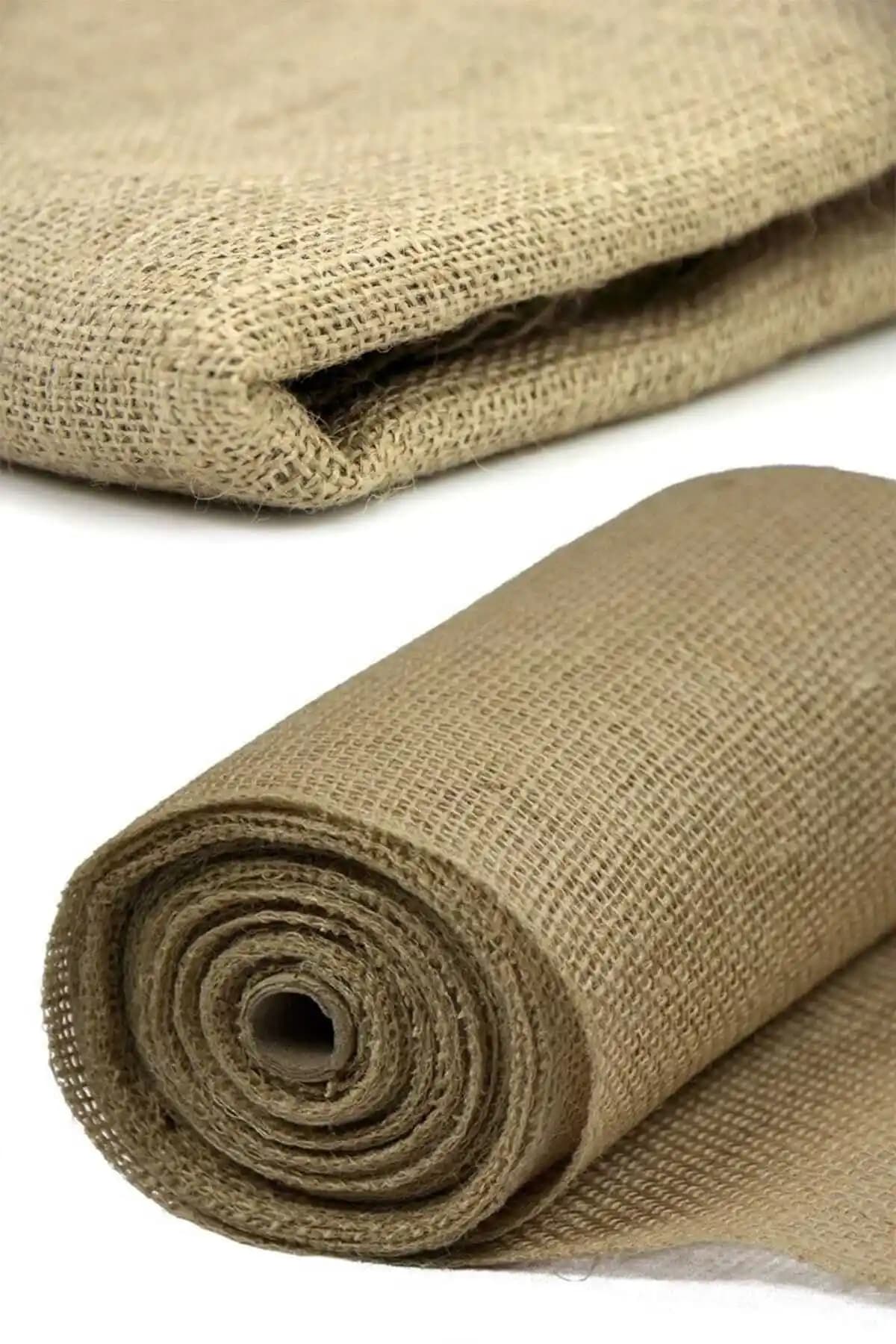 2 Metre Genişliğinde Kahverengi Jüt Kanaviçe Telis Çuval Kumaşı Özellikleri ve Kullanım Alanları