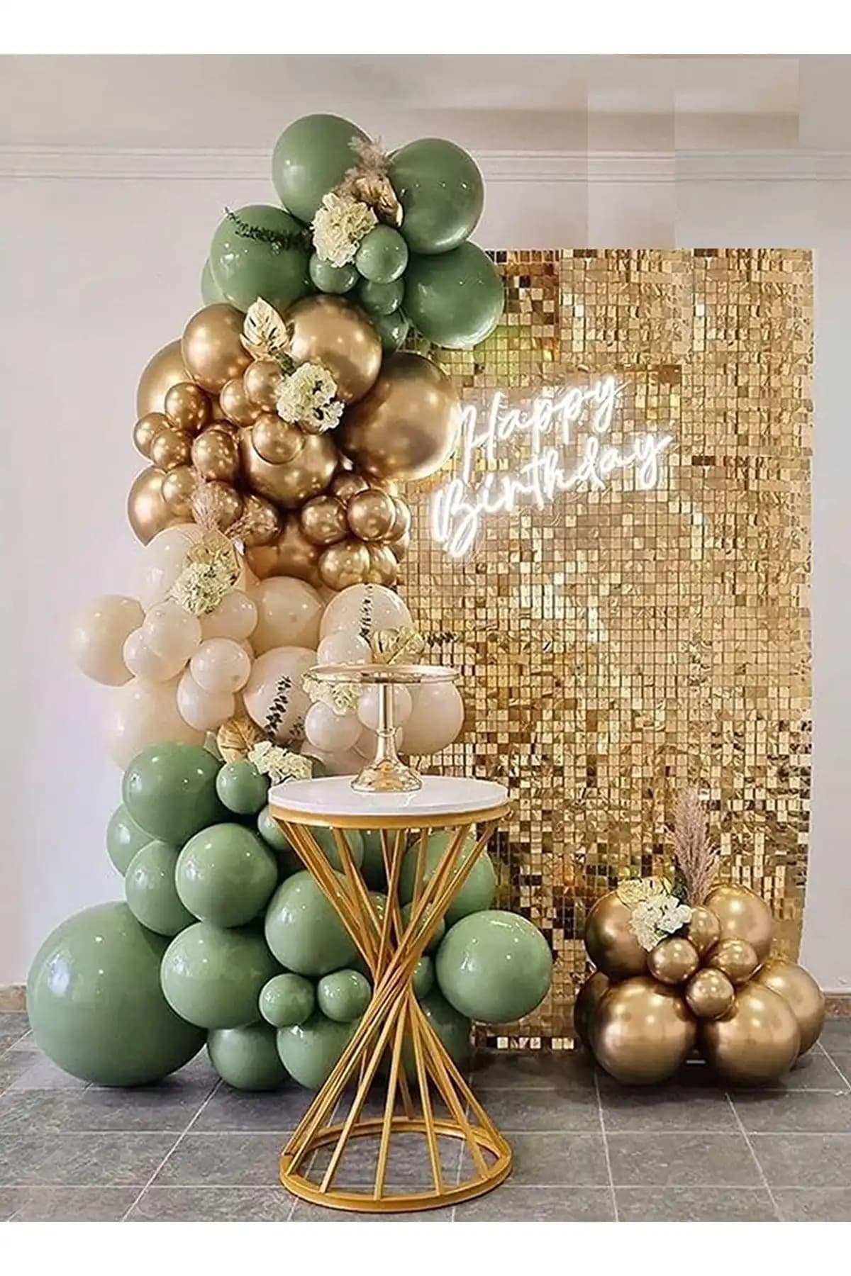 Çok Renkli Parti Dolabı ve Balon Setleri ile Etkileyici Dekorasyon Çözümleri