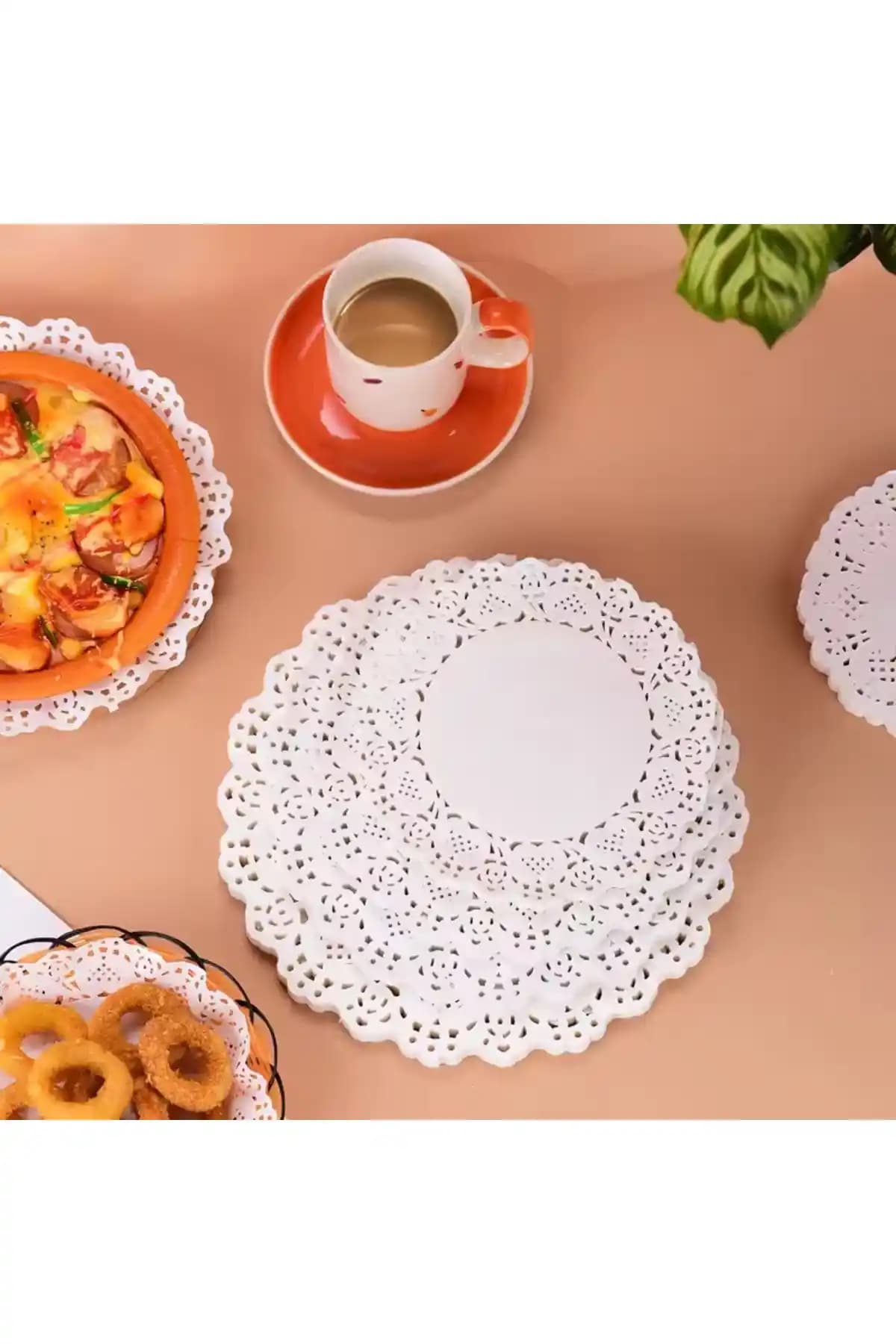 Dolphin Dantel Kağıt 22 Cm 100’lü Masa Dekorasyonu ve Şıklık İçin İdeal Seçenek