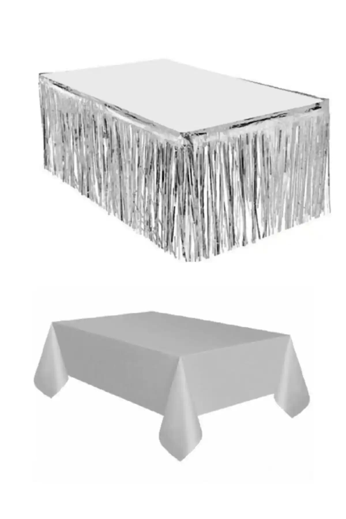 Genel Markalar Plastik Gümüş Masa Örtüsü: Modern ve Dayanıklı Şıklık İçin Uygun Seçenek
