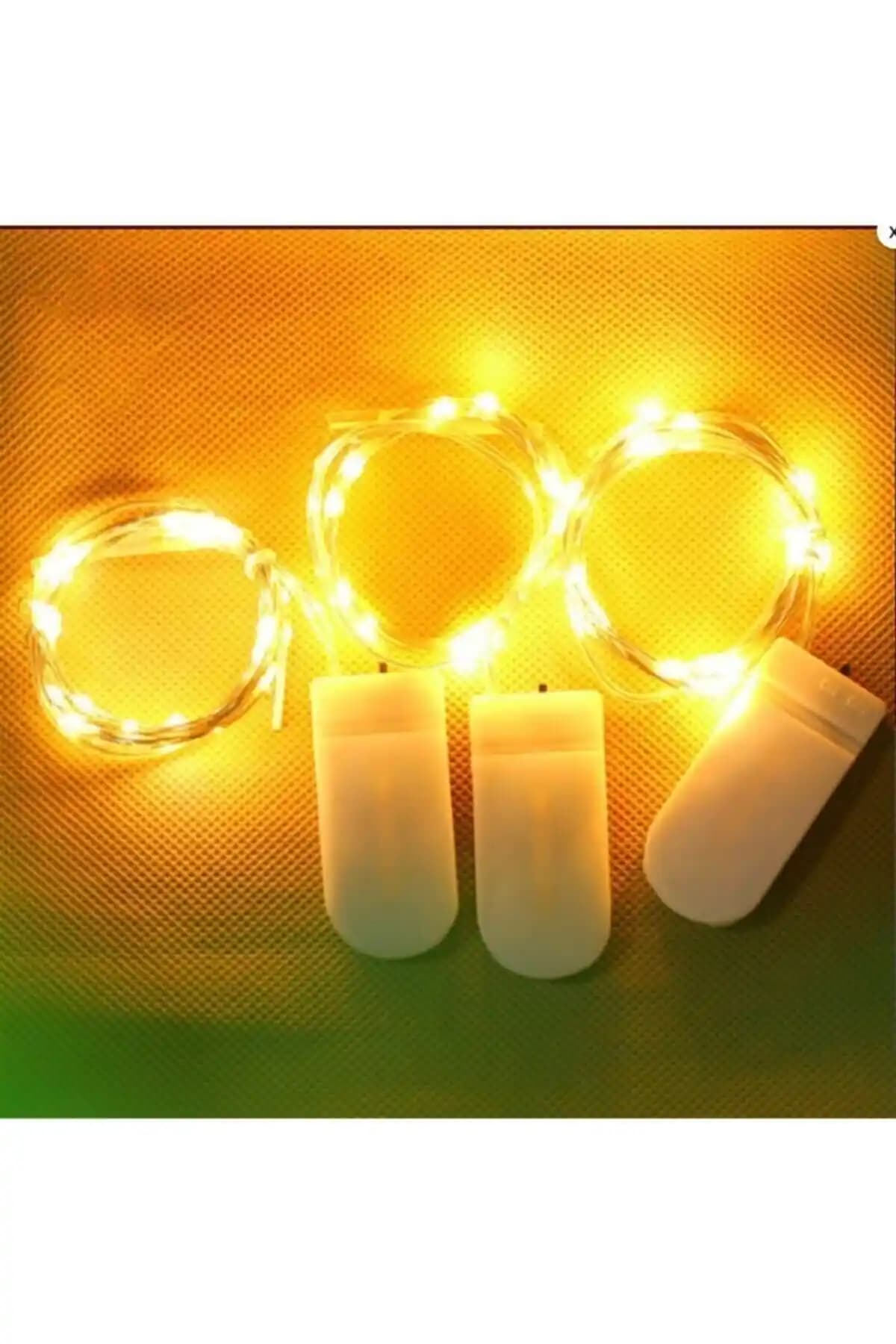 HKM Ticaret 2 Metre Güç Kutulu Kendinden Pilli LED Işığı Modern Dekorasyon Çözümü