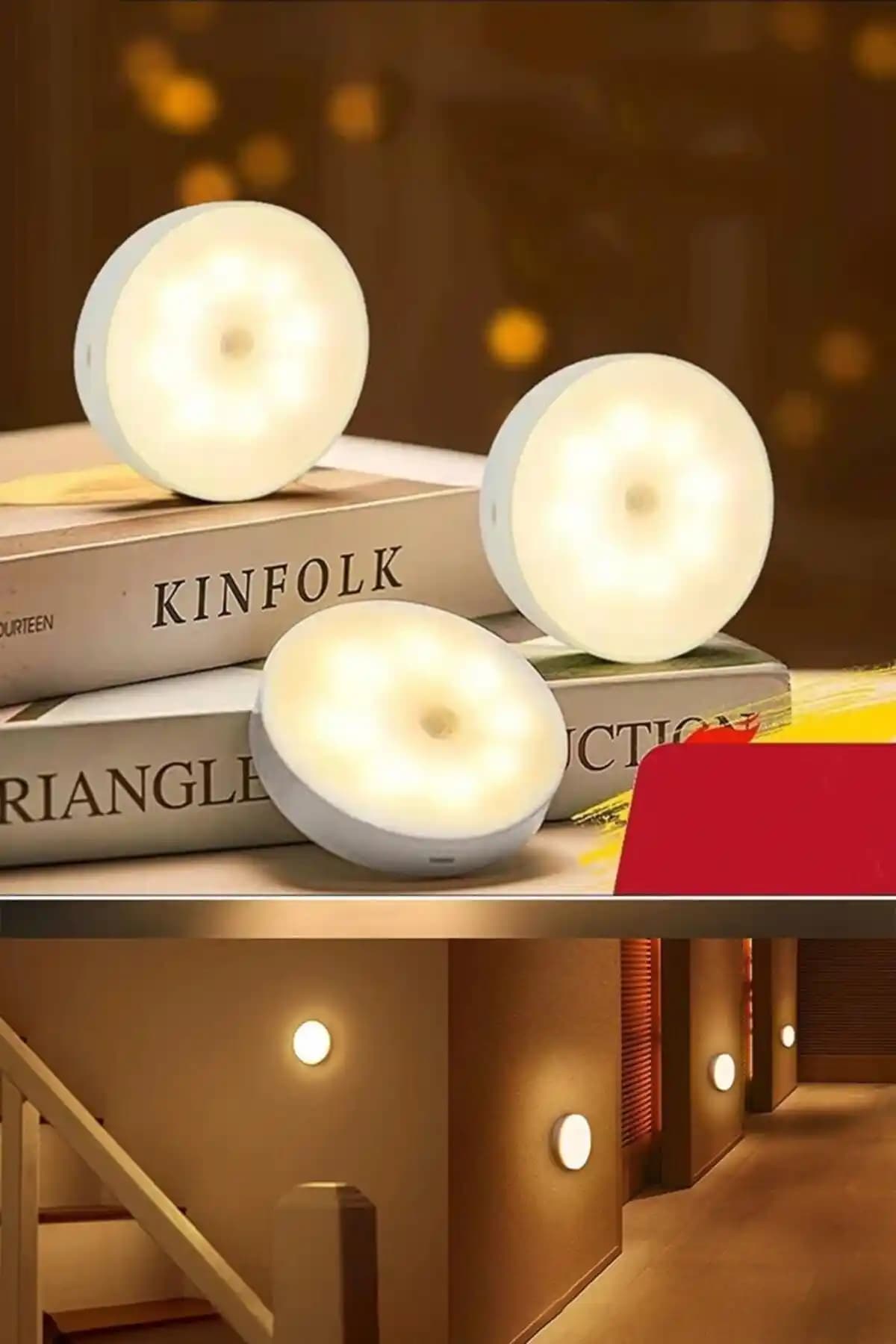 Kitchen Live USB Şarjlı Hareket Sensörlü Kablosuz LED Lamba ve Kullanım Alanları