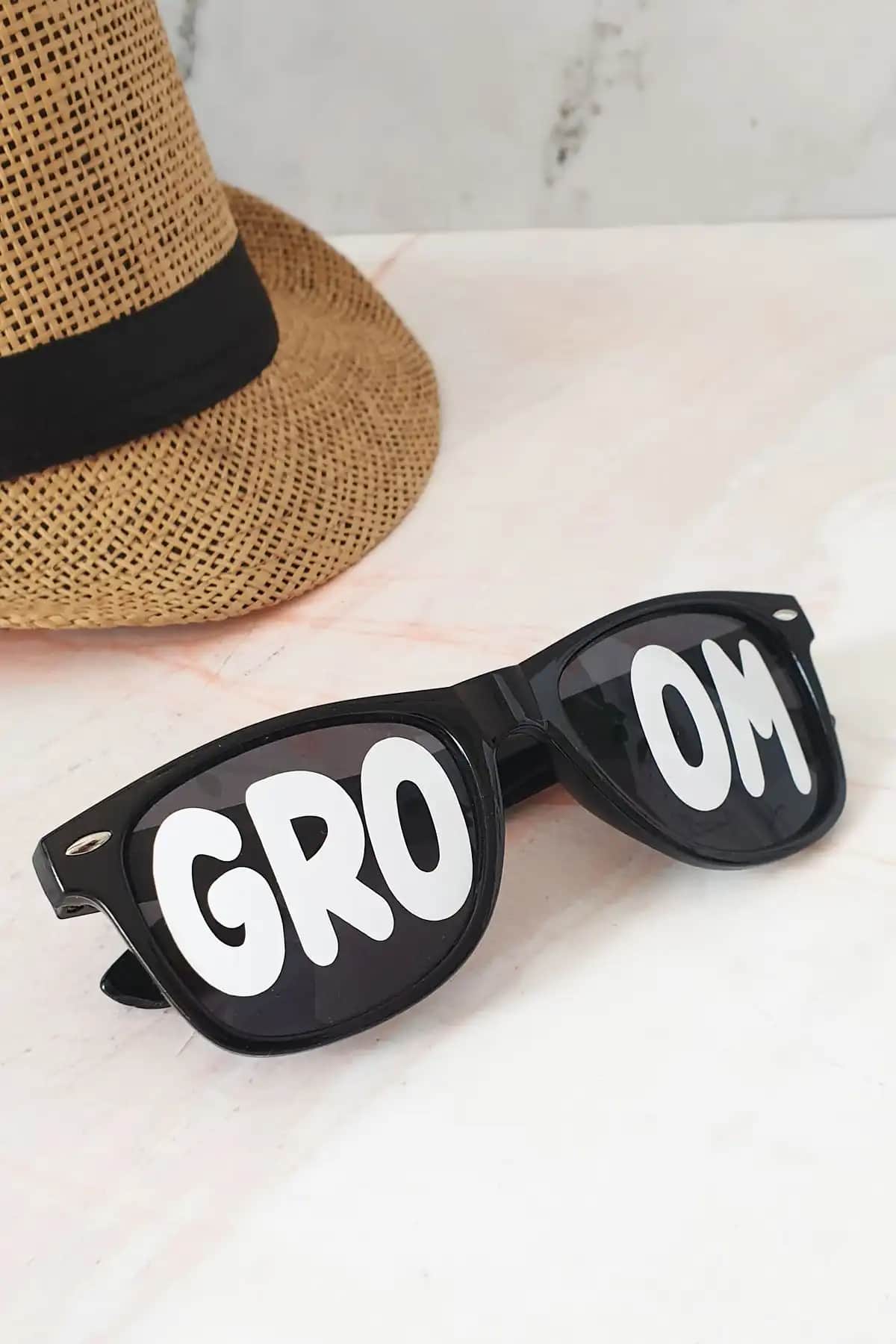 PEKSHOP Groom Yazılı Damat Gözlüğü Düğün ve Fotoğraf Çekimlerinin Şıklık Simgesi