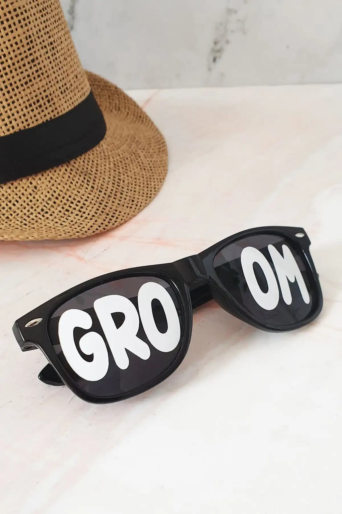 PEKSHOP Groom Yazılı Damat Gözlüğü Düğün ve Fotoğraf Çekimlerinin Şıklık Simgesi