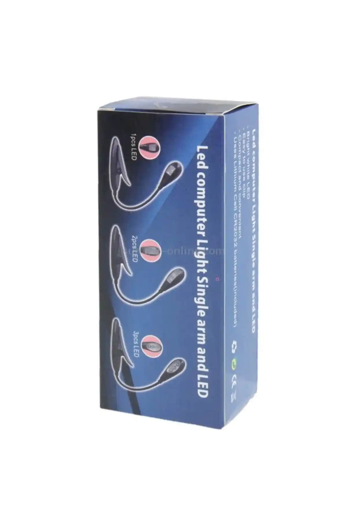 SAYWİN Bükülebilir Mandallı Kitap Okuma Işığı: Fonksiyonel ve Şık Tasarım