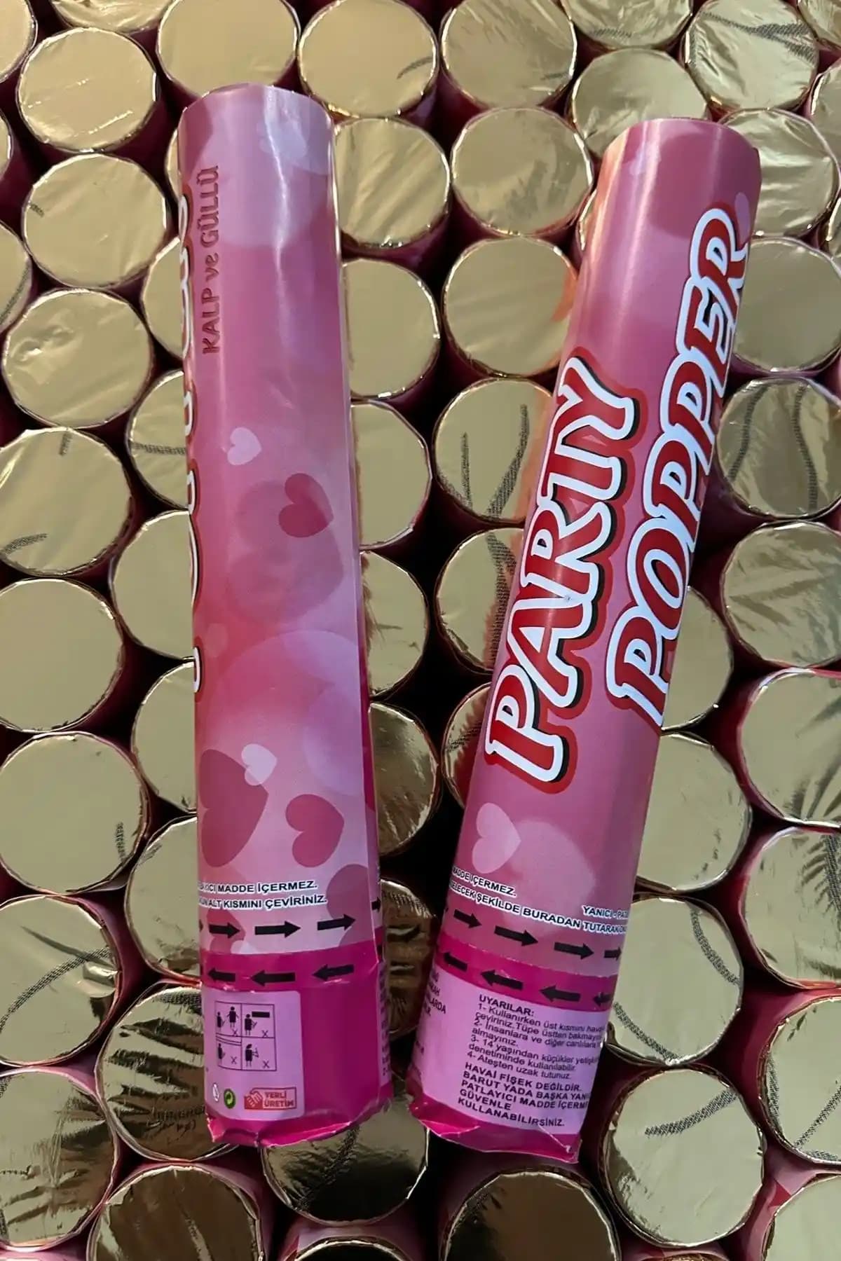 ZEYMERADE Kalpli Konfeti: Romantik ve Şık Kutlama Süsleme Ürünü