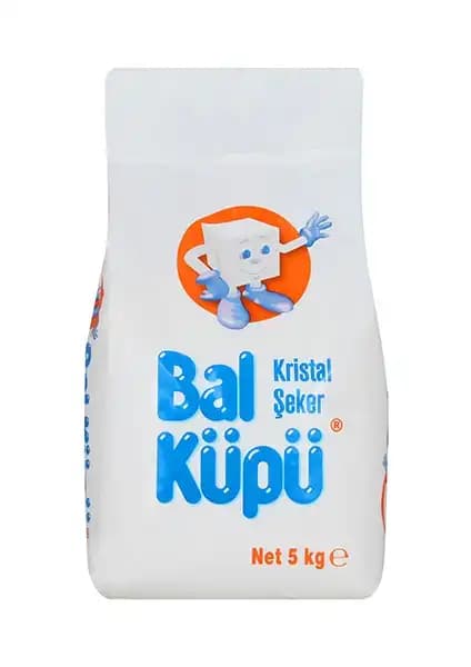 Balküpü 5 Kg Saf Beyaz Kristal Şeker: Doğal ve Çok Yönlü Mutfak Lezzetleri İçin
