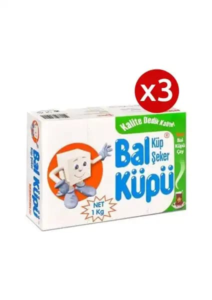 Balküpü Kesme Şeker 1000 gr 360'lı x 3'lü Toplu Tüketim ve Güvenlik Standartları ile