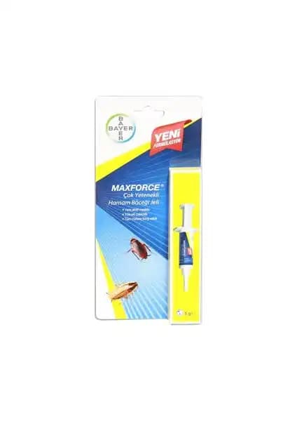 Bayer Maxforce Hamam Böceği Jeli 5 gr: Etkili ve Güvenilir Böcek Mücadele Çözümü