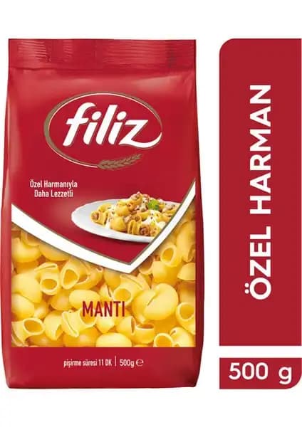 Filiz 500 Gr Makarna Manti Geleneksel Türk Mutfağını Modern Mutfaklara Taşıyan Ürün