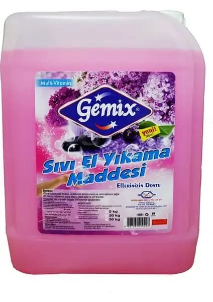 Gemix Sıvı Sabun 5Kg Temizlikte Güçlü ve Verimli Yüzey Temizleyici Ürün Tanıtımı