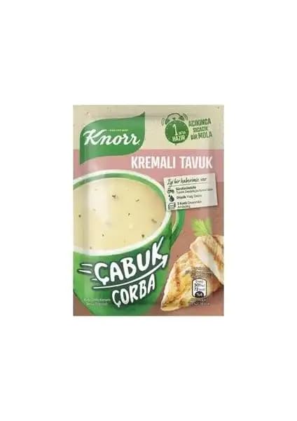 Knorr Çabuk Kremalı Tavuk Çorbası: Hızlı ve Lezzetli Çorba Seçeneği