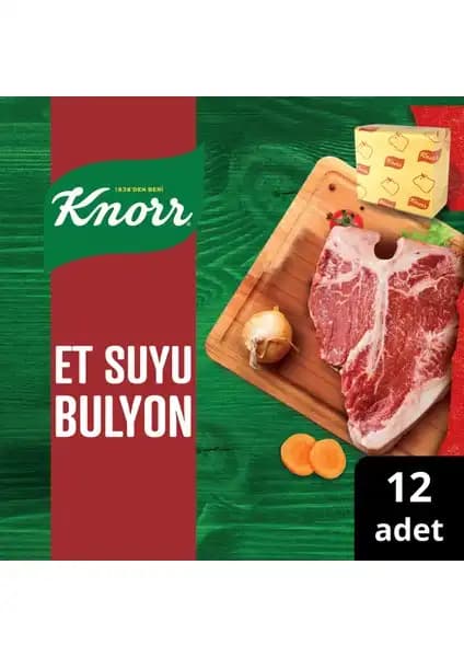 Knorr Et Suyu Tablet Bulyon ile Yemeklerinize Derin ve Zengin Lezzet Katın