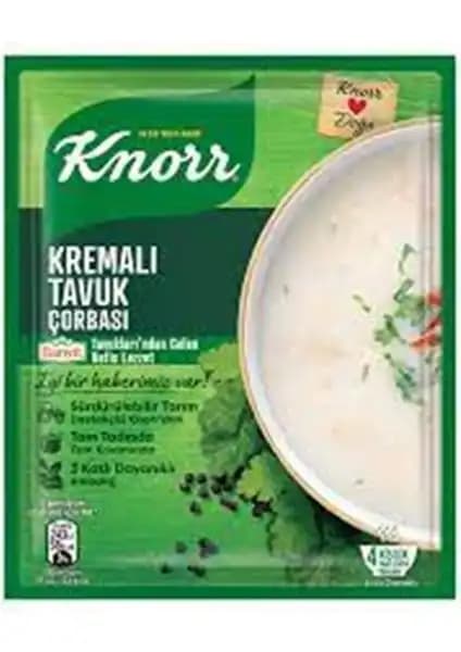 Knorr Kremalı Tavuk Çorbası 65g Pratik ve Lezzetli Çorba Seçeneği
