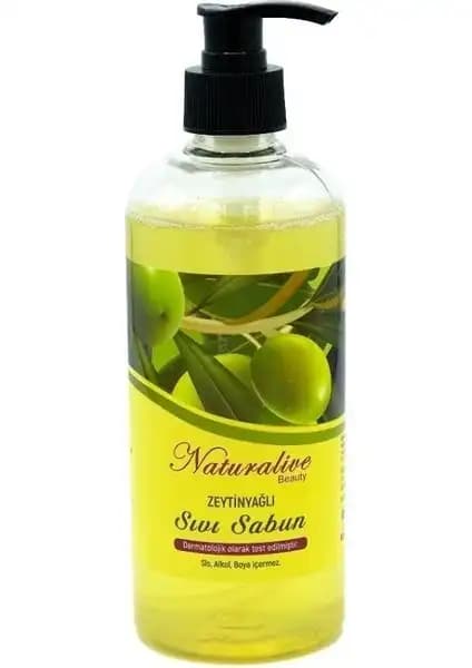 Naturalive Zeytinyağlı Sıvı Sabun: Doğal ve Cilt Dostu Temizlik Çözümü
