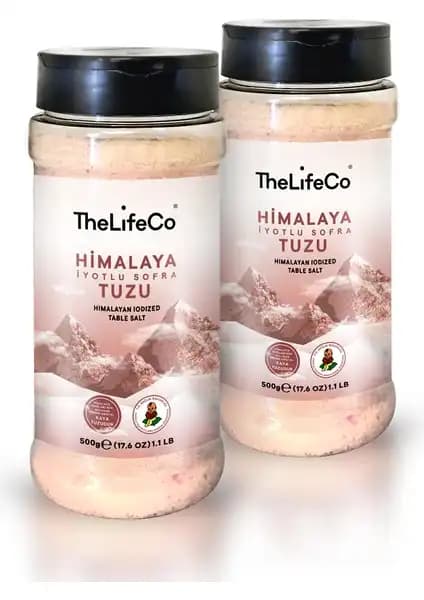 TheLifeCo Pembe Himalaya Kristal Tuzu: Mineral Zengini Doğal ve Sağlıklı Tuz Seçeneği