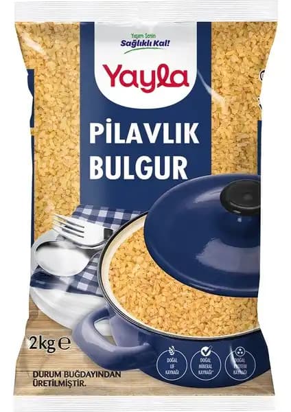 Yayla Pilavlık Bulgur 2 kg: Kaliteli ve Doğal Pilavlık Bulgur Seçenekleri