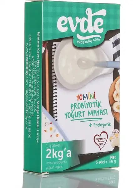 Yomini Probiyotik Yoğurt Mayası ile Evde Sağlıklı ve Lezzetli Yoğurt Yapımı Rehberi