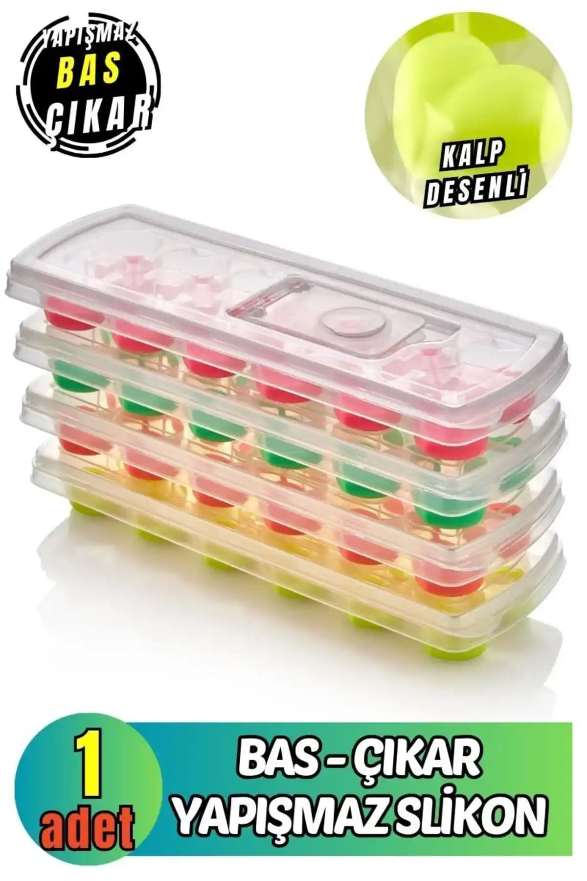 Comprox Renkli Silikon Buzluk Kalıbı: Dayanıklı ve Estetik Tasarım ile Pratik Kullanım