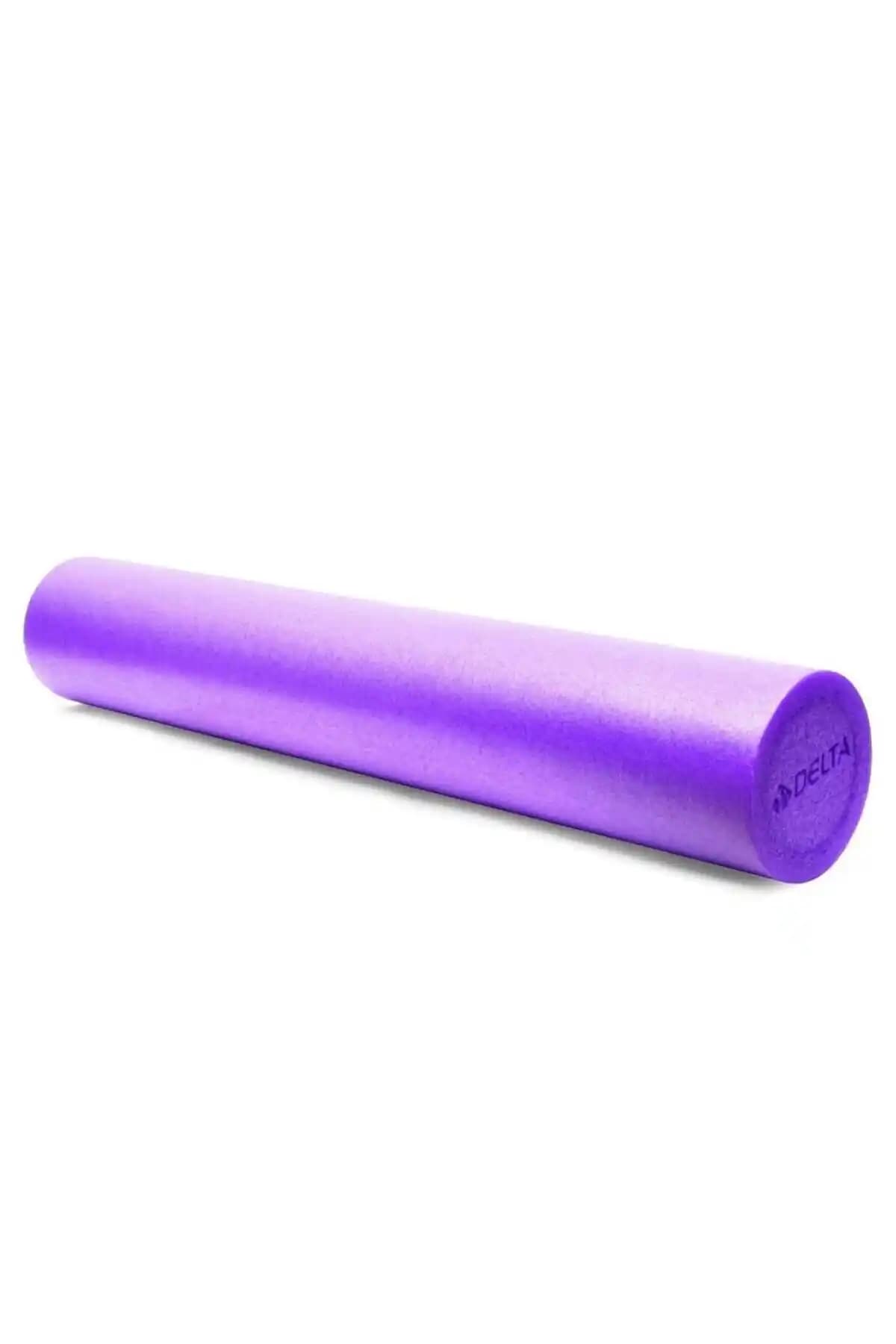 Delta 90 cm Uzunlukta Orta Sertlikte Mor Foam Roller Kas Gelişimi ve Esneklik Artırıcı Araç
