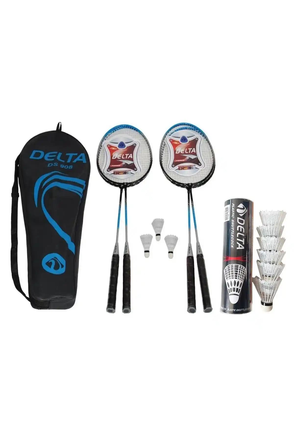 Delta Marka Dört Badminton Raketi ve Top Seti ile Spor Keyfini Yüksek Kalitede Yaşayın