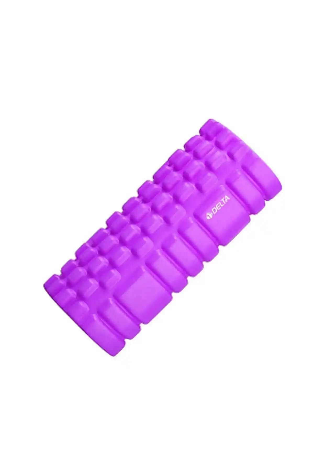 Delta Yüksek Yoğunlukta Orta Sert Deluxe Foam Roller Kas Gerginliğini Azaltan Rehabilitasyon ve Egzersiz Aracı