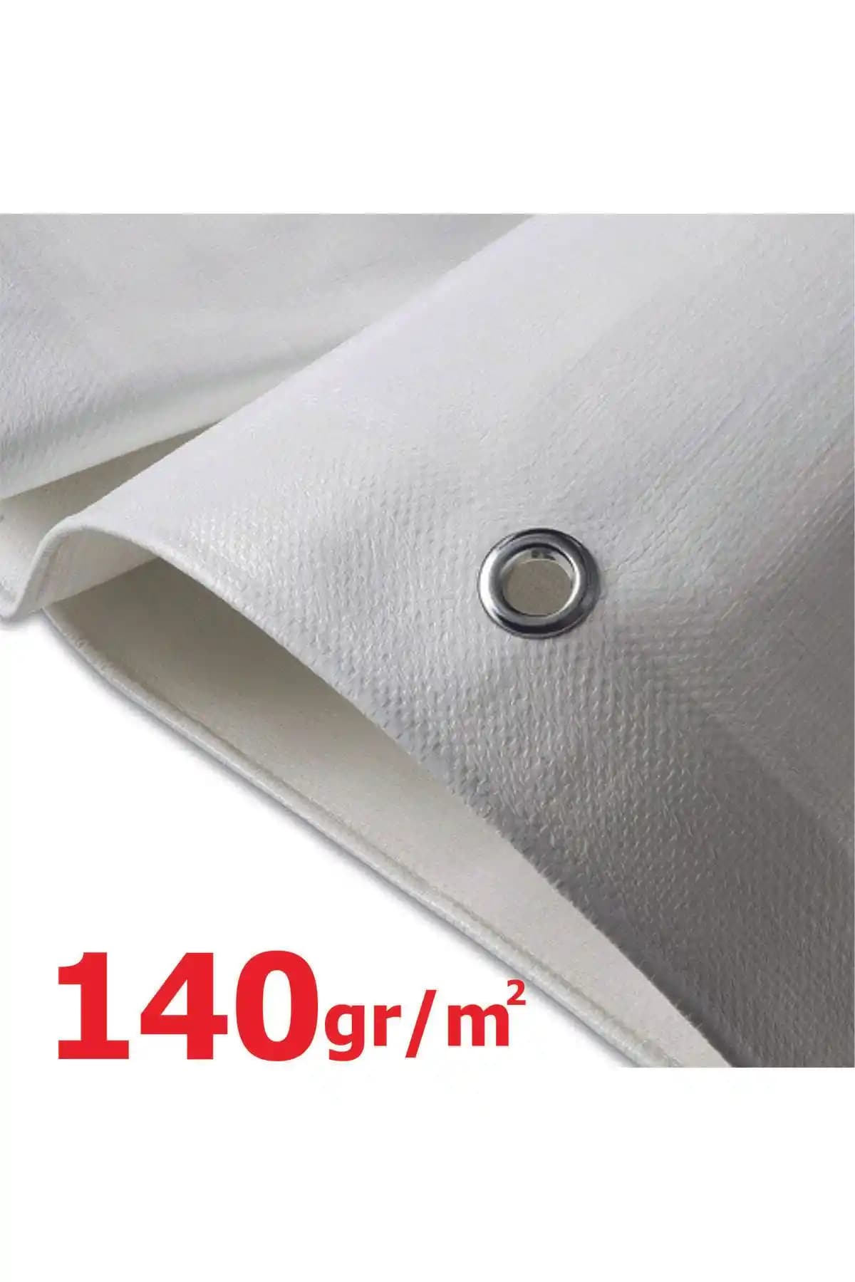 DİWWA 3x4 Metre Beyaz Lamineli Branda: Dayanıklı ve Çok Yönlü Koruyucu Örtü