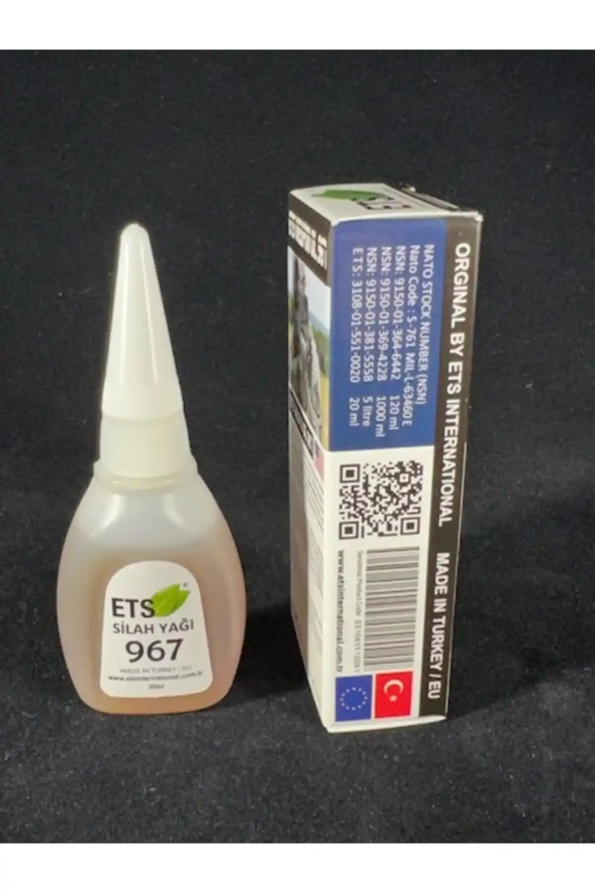 ETS Silah Temizlik ve Bakım Yağı 967 CLP: Çok Yönlü ve Güçlü Silah Bakım Çözümü