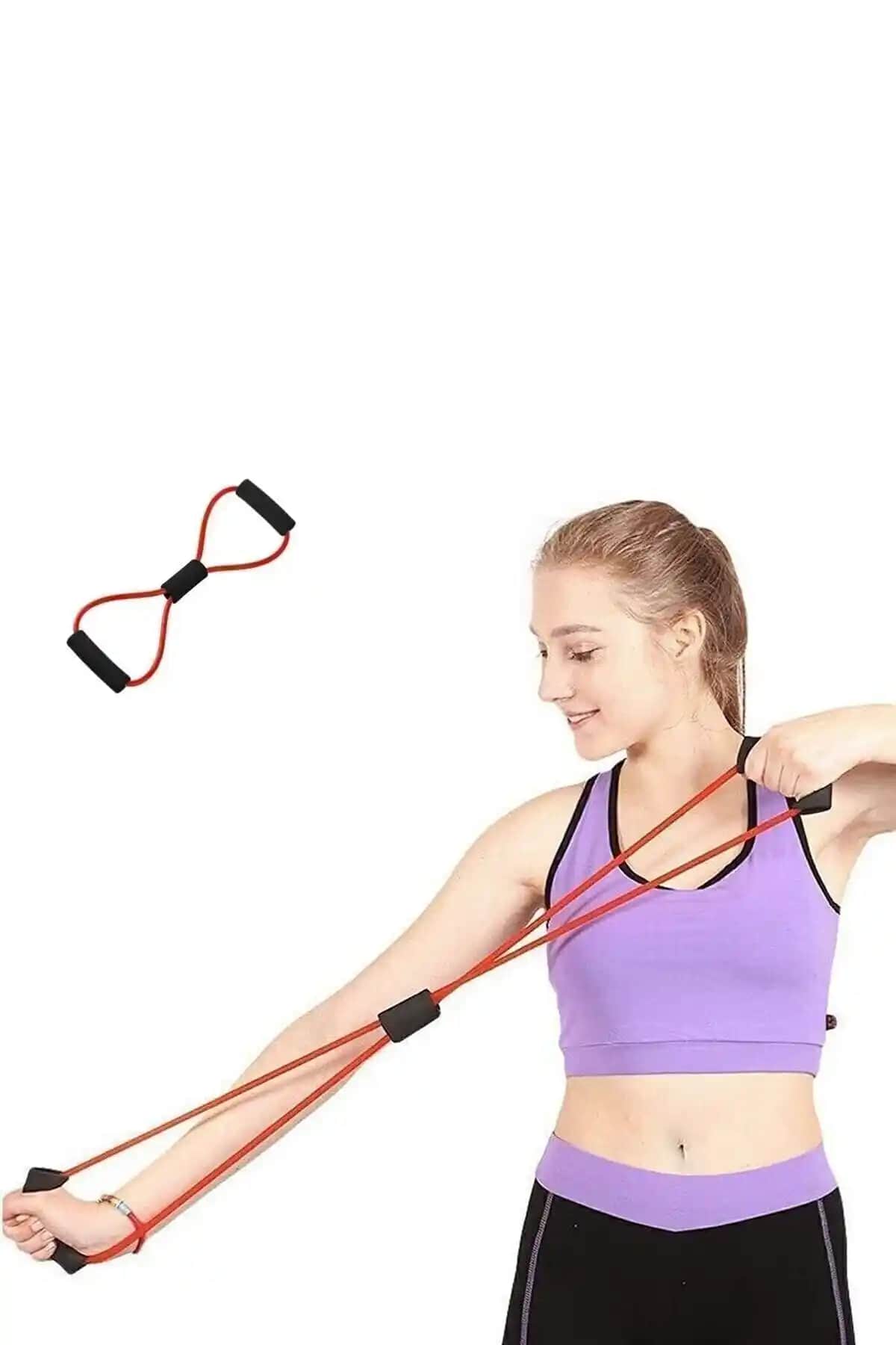 Genel Markalar Plates Mavi Direnç Lastiği: Çok Yönlü Egzersiz ve Kas Güçlendirme Aracı