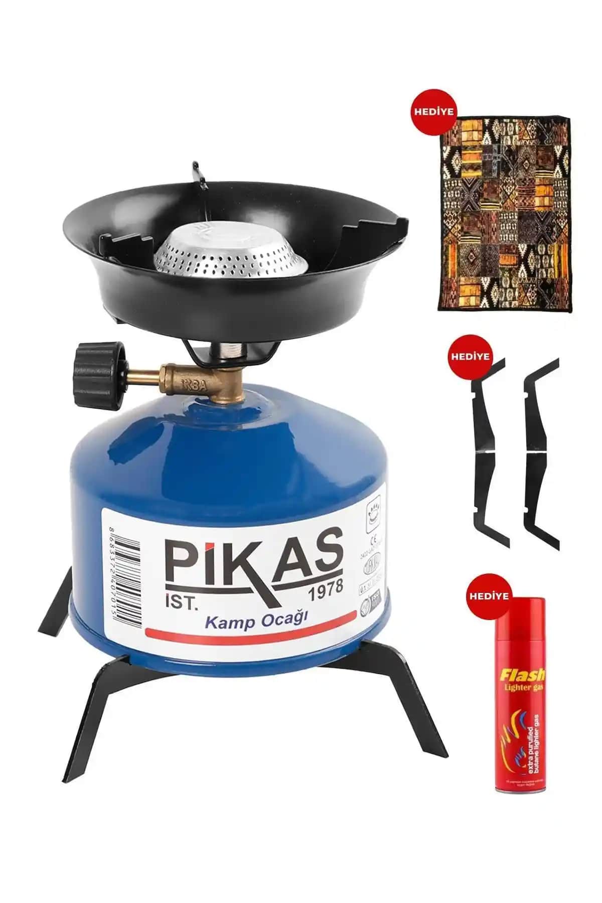 İksa Devrilmez Ayaklı Portatif Kamp Ocağı: Hafif, Dayanıklı ve Güvenilir Doğa Ekipmanı