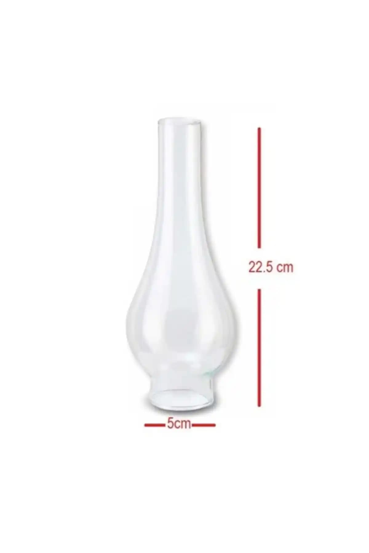 MUTLU ANTİKA 14 Numara Gaz Lambası Camı Nostaljik ve Enerji Tasarruflu Dekoratif Parça