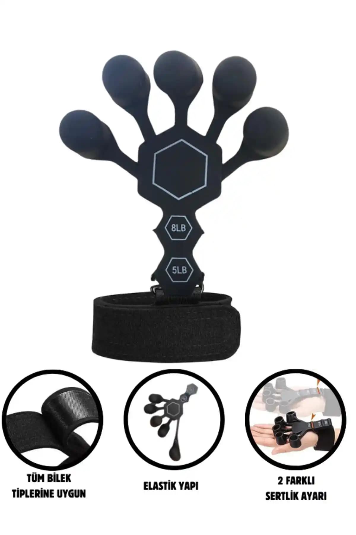 SHATOR Gripster Parmak Egzersiz Aleti: El ve Parmak Güçlendirme İçin Yenilikçi Çözüm