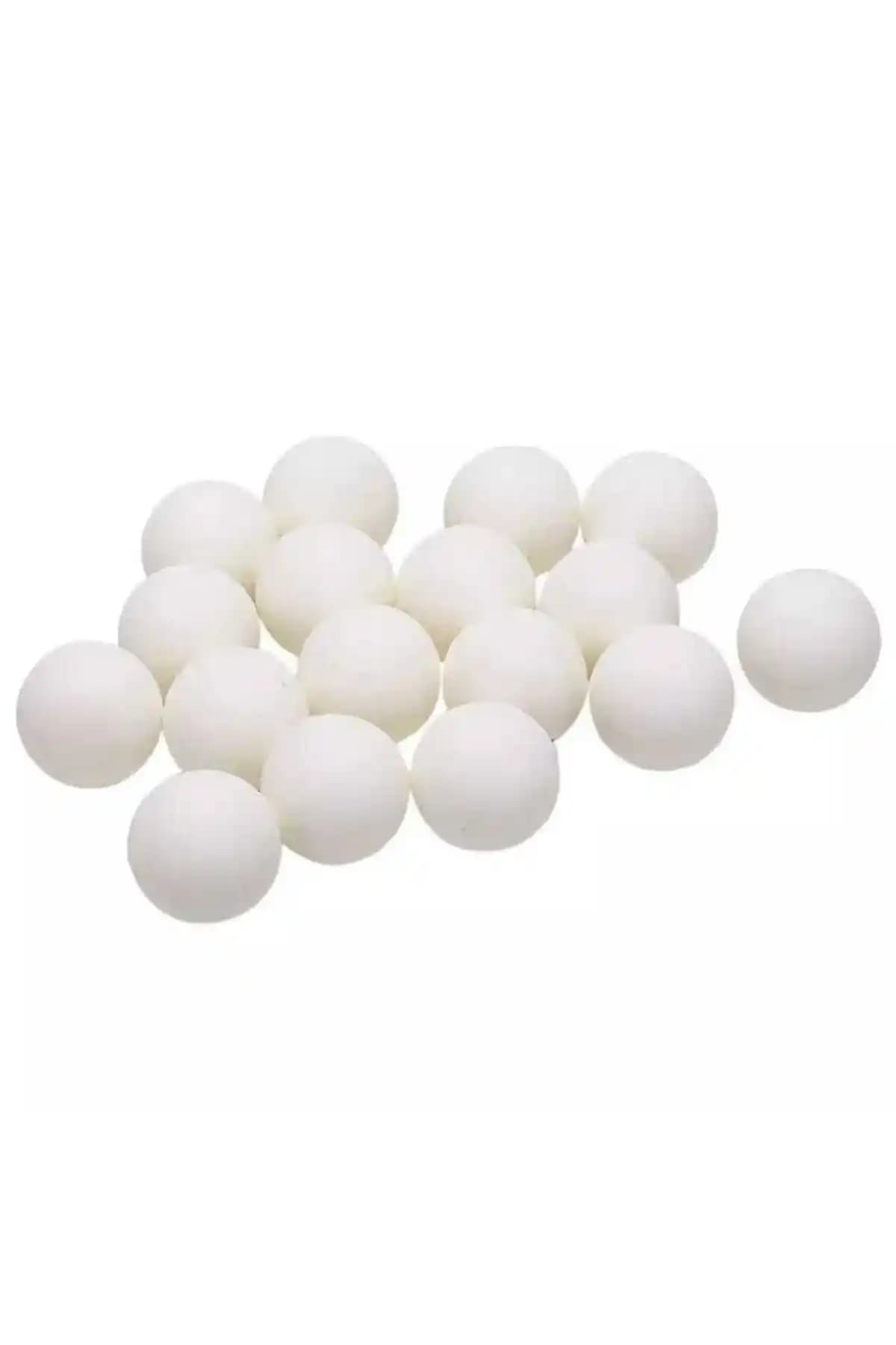 TİNEKE Beyaz Pinpon Topu 100 Adet Uygun Fiyatlı ve Dayanıklı Masa Tenisi Topu Seti