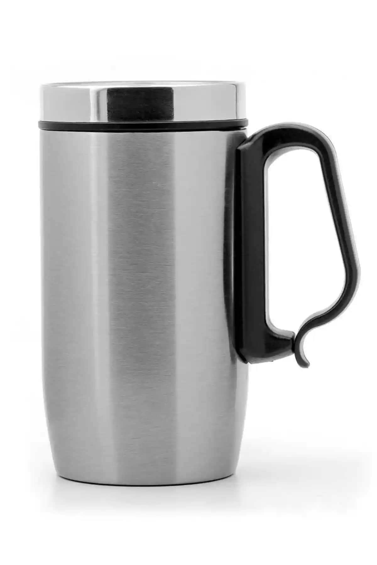 Verahed Çift Katlı Paslanmaz Çelik Termos Bardak Şıklık ve İşlevselliği Bir Arada Sunar