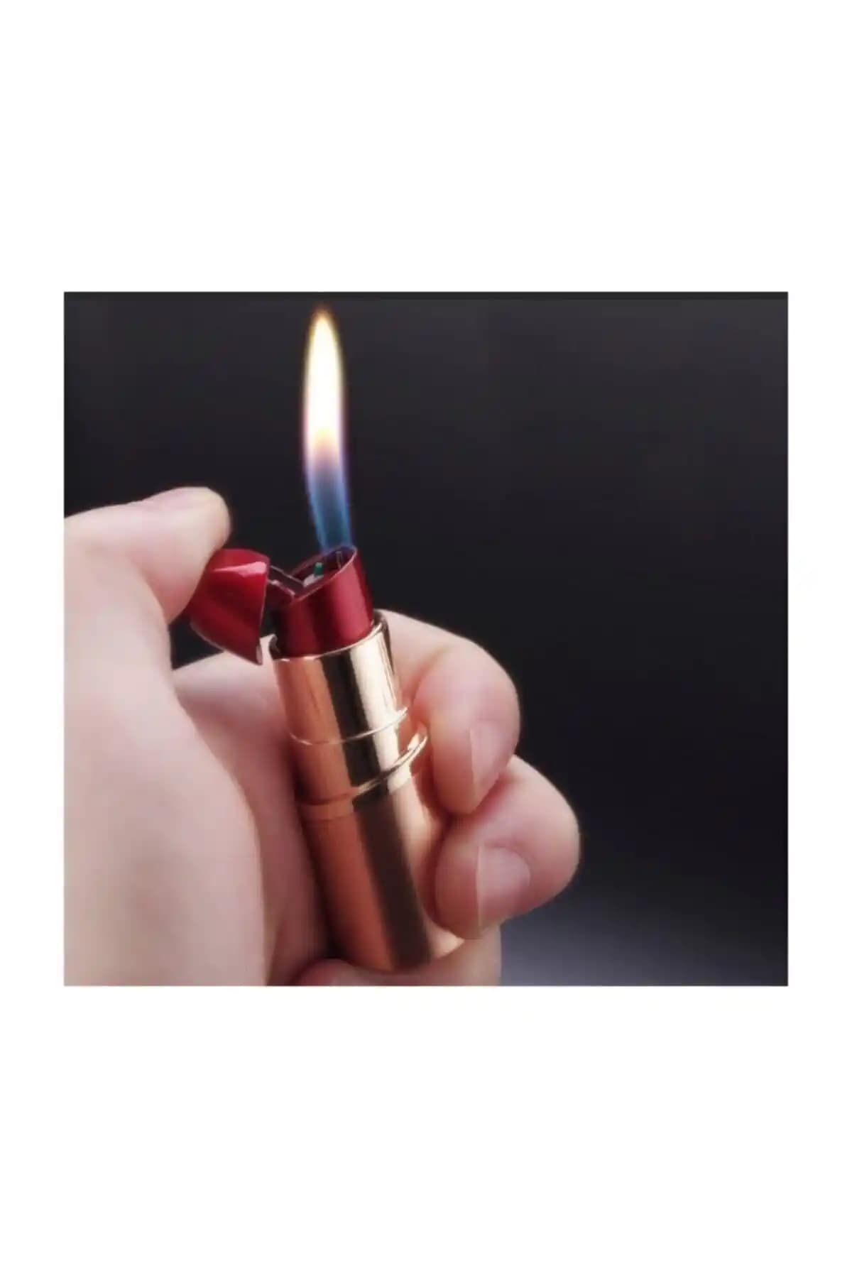 ZENİT PART Ruj Şeklinde Gazlı Çakmak Şıklık ve Kullanım Kolaylığı Sunar