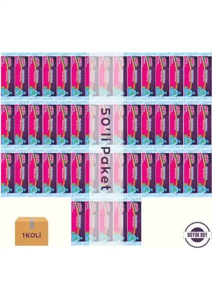 Birx Büyük Boy Çöp Poşeti 65x80 cm, 50'li Rulo, Dayanıklı ve Ekonomik Temizlik Çözümü