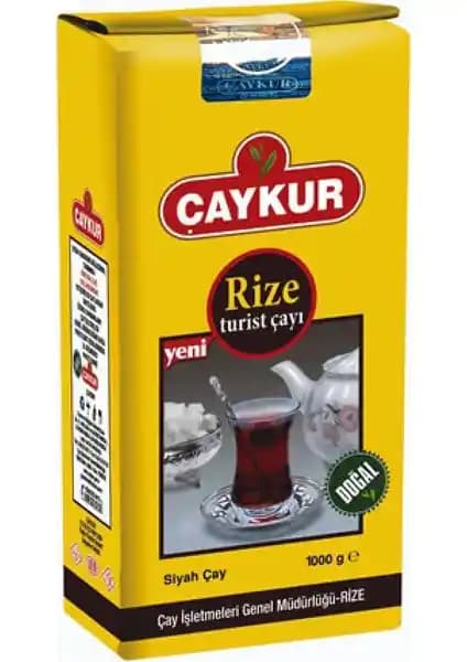 Çaykur Rize Turist Çay 1000gr: Geleneksel Türk Çayının Saf ve Doğal Lezzeti