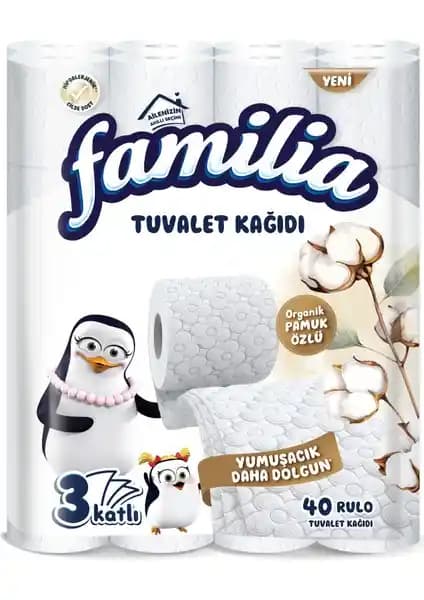 Familia Organik Pamuk Özlü Tuvalet Kağıdı: Doğal ve Yumuşak Hijyen Çözümü