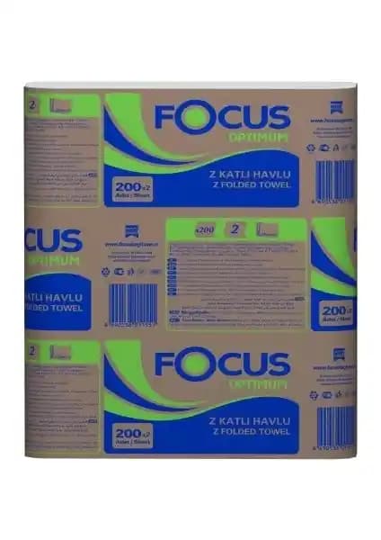 Focus Optimum Z Katlı Dispenser Havlu: Dayanıklı ve Ekonomik Temizlik Çözümü