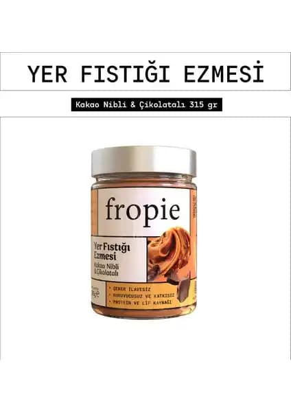 Fropie Yer Fıstığı Ezmesi Doğal ve Katkısız İçeriğiyle Sağlıklı Bir Alternatif