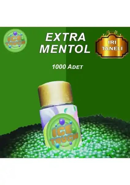 Ice Touch Mentol Topu Extra Iri Yeşil Serinlik ve Ferahlatıcı Etki Sağlayan Büyük Boy Mentol Ürünü