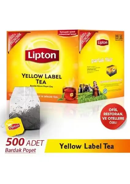 Lipton Yellow Label Bardak Poşet Çay: Hızlı, Pratik ve Sürdürülebilir Çay Deneyimi
