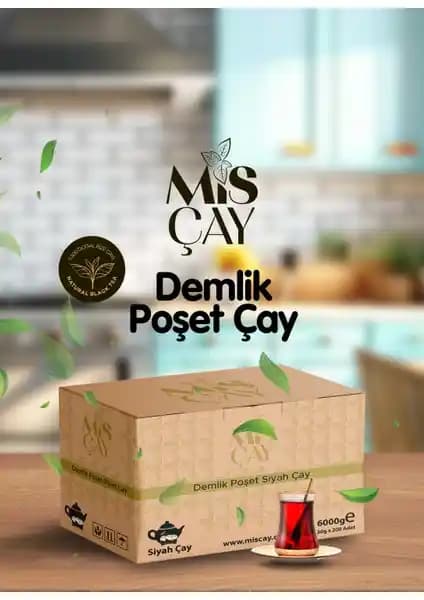 Mis Demlik Poşet Siyah Çay 12 Kg Yüksek Kalite ve Hijyen Standartlarıyla