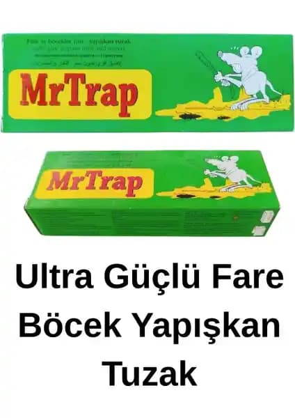 Mr Trap Fare ve Böcek Yapışkanı: Kolay Kullanımlı Etkili Haşere Kontrol Çözümü