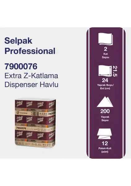 Selpak Profesyonel Z Katlı Dispenser Kağıt Havlu Ürün Özellikleri ve Kullanım Avantajları